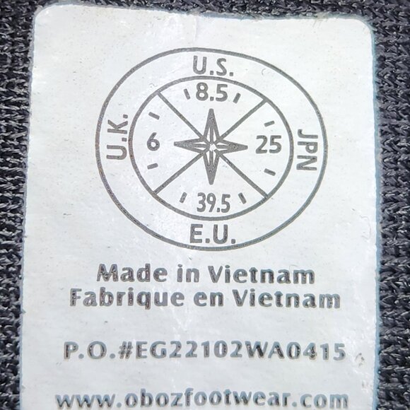 Oboz Bridger Mid Womens Brown Dry Leather Waterproof Hiking Boots Size 8.5 - Picture 10 of 10